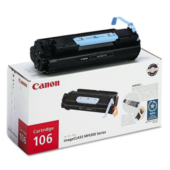 Picture of 0264B001 (106) Toner, 5,000 Page-Yield, Black