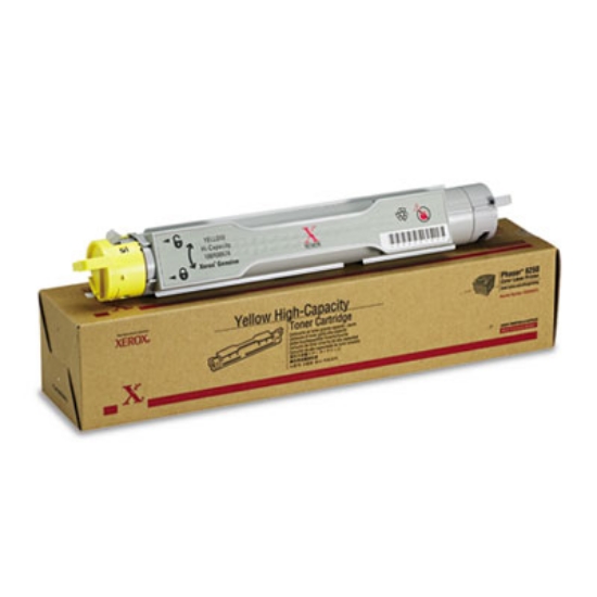 Picture of 106R00674 High-Yield Toner, 8,000 Page-Yield, Yellow