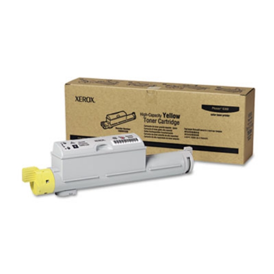 Picture of 106R01220 High-Yield Toner, 12,000 Page-Yield, Yellow