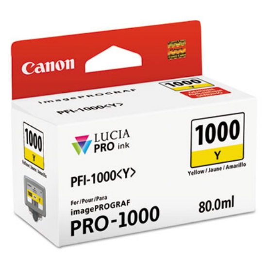 Picture of 0549C002 (PFI-1000) Lucia Pro Ink, Yellow