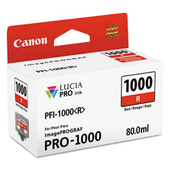 Picture of 0554C002 (PFI-1000) Lucia Pro Ink, Red
