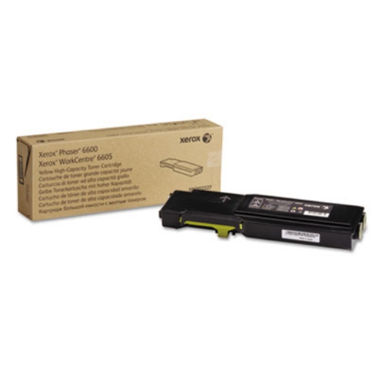 Picture of 106R02227 High-Yield Toner, 6,000 Page-Yield, Yellow