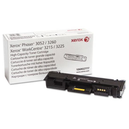 Picture of 106R02777 High-Yield Toner, 3,000 Page-Yield, Black