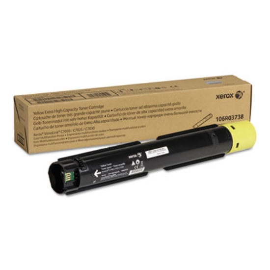 Picture of 106R03738 Extra High-Yield Toner, 16,500 Page-Yield, Yellow