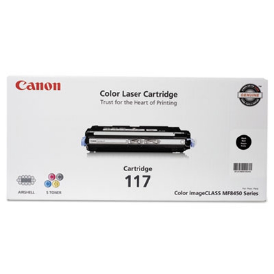 Picture of 2578B001 (117) Toner, 6,000 Page-Yield, Black