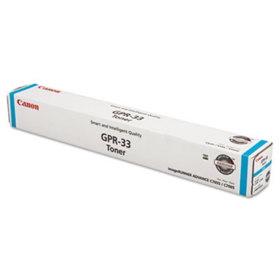 Picture of 2796B003AA (GPR-33) Toner, 52,000 Page-Yield, Cyan