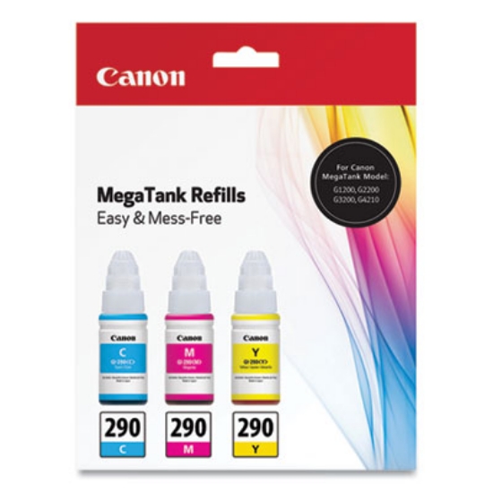 Picture of 1596C005 (GI-290) Ink, Cyan/Magenta/Yellow, 3/Pack