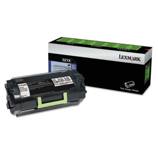 Picture of 52D1X00 Extra High-Yield Toner, 45,000 Page-Yield, Black