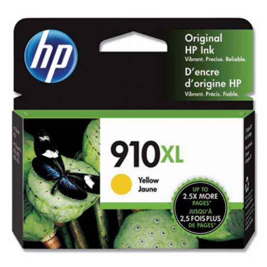 Picture of HP 910XL, (3YL64AN) High-Yield Yellow Original Ink Cartridge