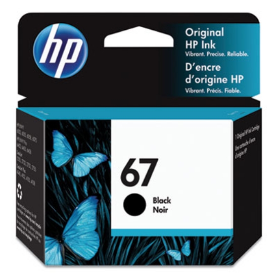 Picture of HP 67, (3YM56AN) Black Original Ink Cartridge