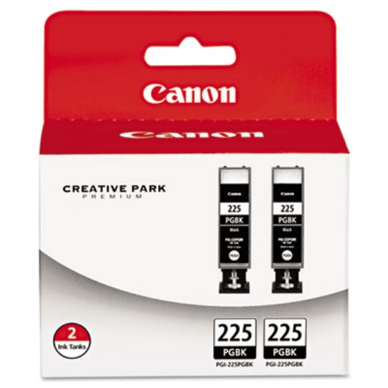 Picture of 4530B007AA (PGI-225) Ink, Black, 2/Pack