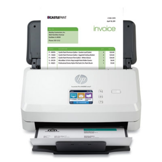 Picture of ScanJet Pro N4000 snw1 Sheet-Feed Scanner, 600 dpi Optical Resolution, 50-Sheet Duplex Auto Document Feeder