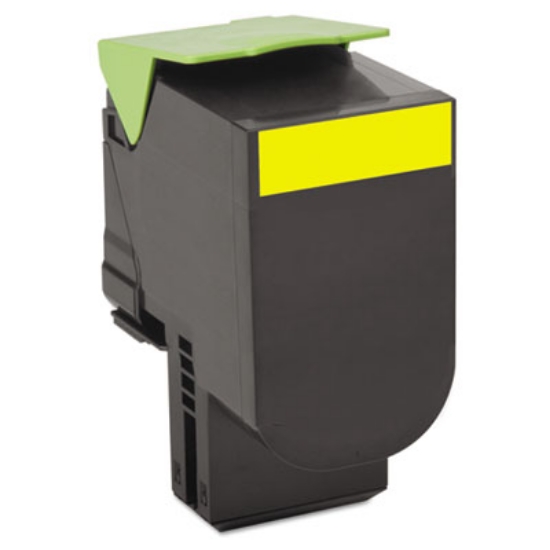 Picture of 80C1XY0 Return Program Toner, 4,000 Page-Yield, Yellow