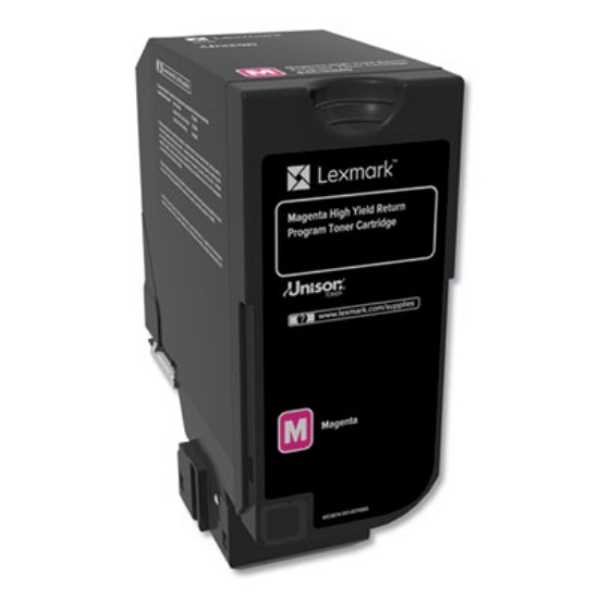 Picture of 84C1HM0 Return Program Unison High-Yield Toner, 16,000 Page-Yield, Magenta