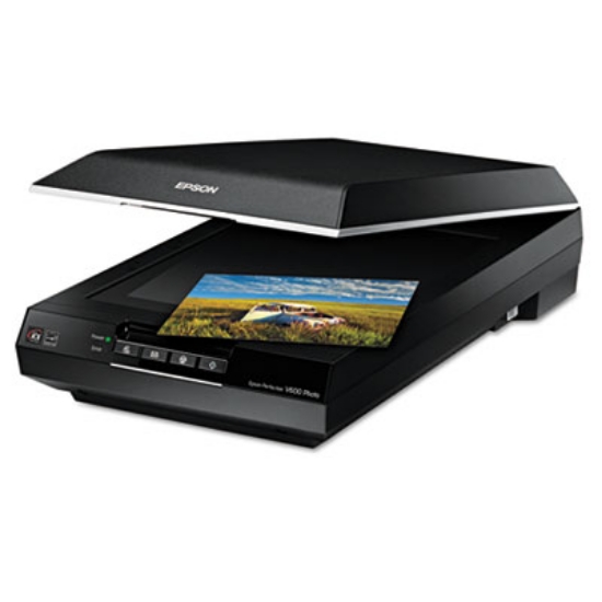 Picture of Perfection V600 Photo Color Scanner, Scans Up to 8.5" x 11.7", 6400 dpi Optical Resolution