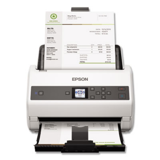 Picture of DS-870 Color Workgroup Document Scanner, 600 dpi Optical Resolution, 100-Sheet Duplex Auto Document Feeder