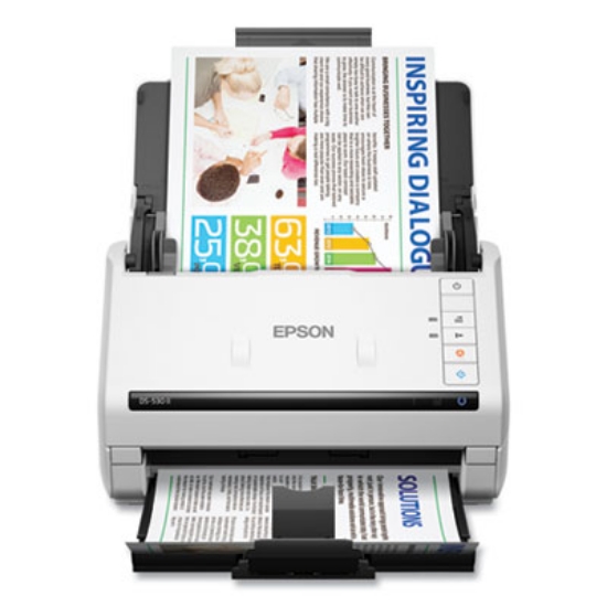 Picture of DS-530 II Color Duplex Document Scanner, 600 dpi Optical Resolution, 50-Sheet Duplex Auto Document Feeder