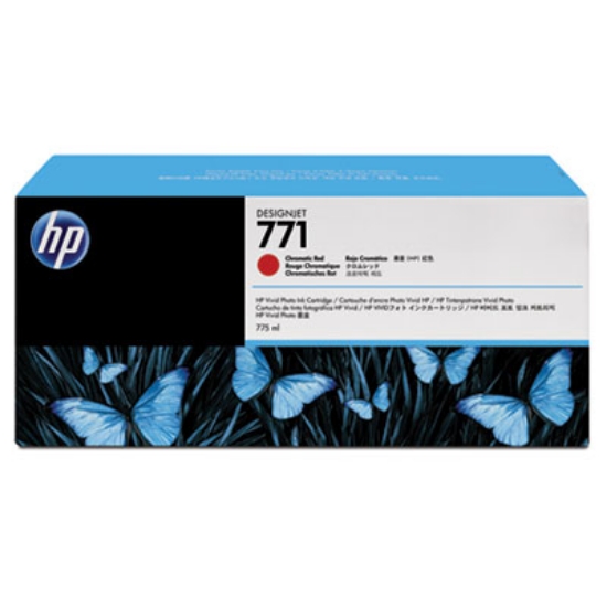 Picture of HP 771, (B6Y40A) 3-Pack Red Original Ink Cartridges