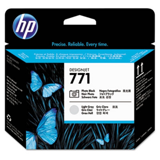 Picture of HP 771, (CE020A) Light Gray/Photo Black Printhead