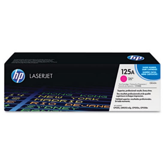 Picture of HP 125A, (CB543A) Magenta Original LaserJet Toner Cartridge