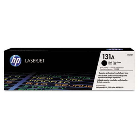 Picture of HP 131A, (CF210A) Black Original LaserJet Toner Cartridge