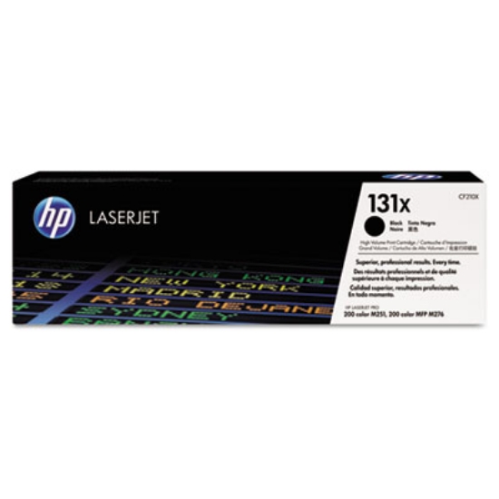 Picture of HP 131X, (CF210X) High-Yield Black Original LaserJet Toner Cartridge