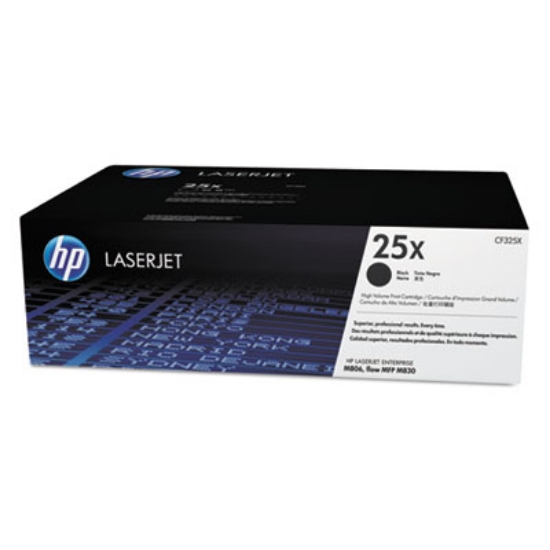 Picture of HP 25X, (CF325X) High-Yield Black Original LaserJet Toner Cartridge