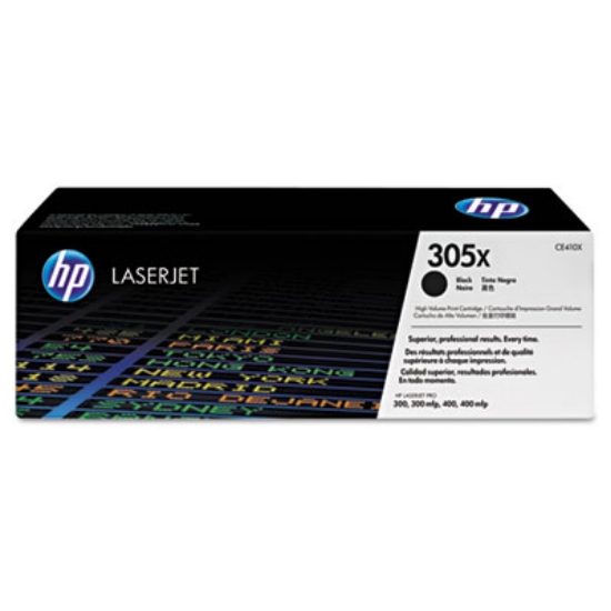 Picture of HP 305X, (CE410X) High-Yield Black Original LaserJet Toner Cartridge