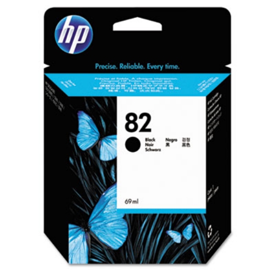 Picture of HP 82, (CH565A) Black Original Ink Cartridge