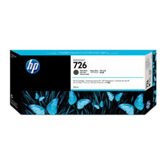 Picture of HP 726, (CH575A) Matte Black Original Ink Cartridge