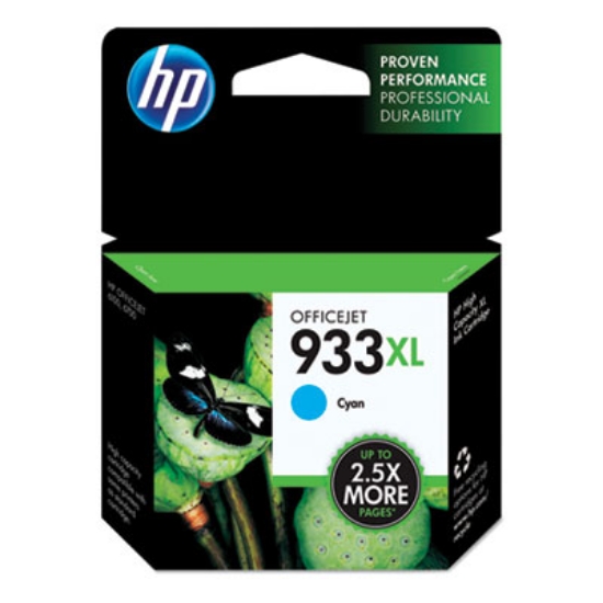 Picture of HP 933XL, (CN054AN) High-Yield Cyan Original Ink Cartridge