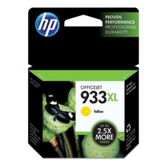 Picture of HP 933XL, (CN056AN) High-Yield Yellow Original Ink Cartridge