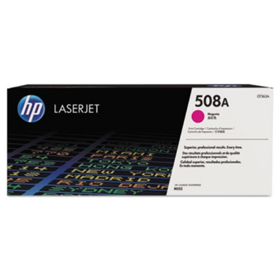 Picture of HP 508A, (CF363A) Magenta Original LaserJet Toner Cartridge