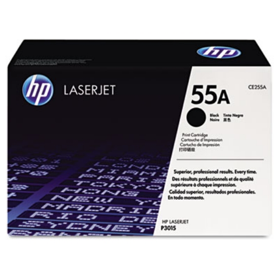 Picture of HP 55A, (CE255A) Black Original LaserJet Toner Cartridge