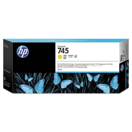 Picture of HP 745, (F9K02A) Yellow Original Ink Cartridge