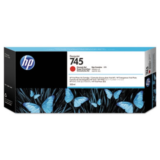 Picture of HP 745, (F9K06A) Chromatic Red Original Ink Cartridge