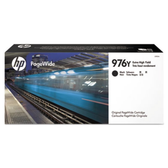 Picture of HP 976Y, (L0R08A) Extra High-Yield Black Original PageWide Cartridge