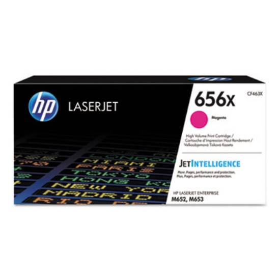 Picture of HP 656X, (CF463X) High-Yield Magenta Original LaserJet Toner Cartridge