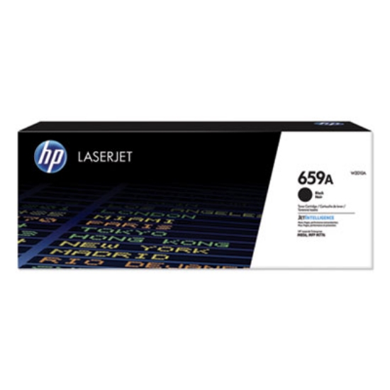 Picture of HP 659A, (W2010A) Black Original LaserJet Toner Cartridge