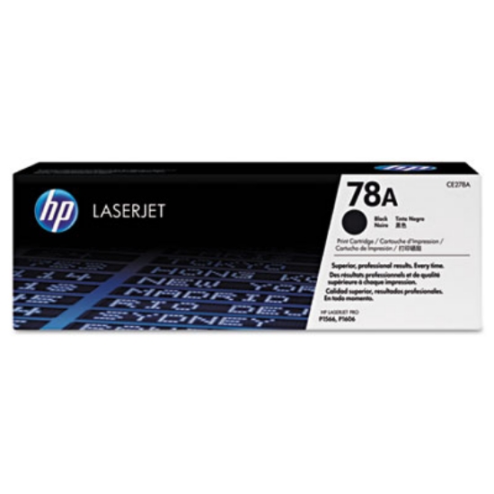 Picture of HP 78A, (CE278A) Black Original LaserJet Toner Cartridge