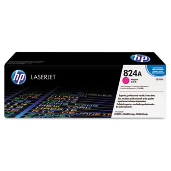 Picture of HP 824A, (CB383A) Magenta Original LaserJet Toner Cartridge