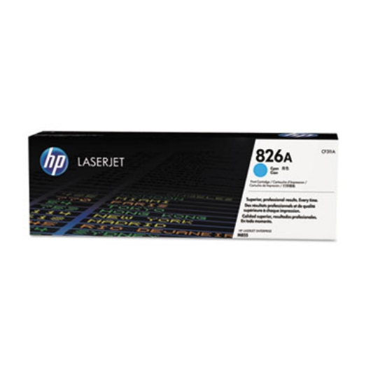 Picture of HP 826A, (CF311A) Cyan Original LaserJet Toner Cartridge