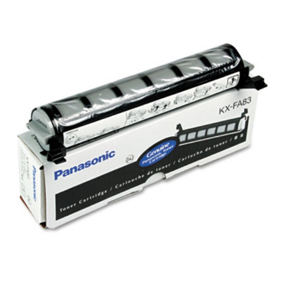 Picture of KX-FA83 Toner, 2,500 Page-Yield, Black