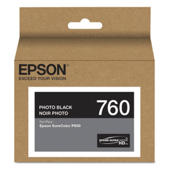 Picture of T760120 (760) UltraChrome HD Ink, Photo Black