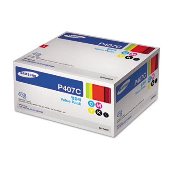 Picture of SU389A (CLT-P407C) Toner, 1,500/1,000 Page-Yield, Black/Cyan/Magenta/Yellow