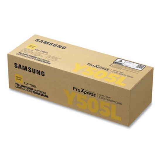 Picture of SU514A (CLT-Y505L) Toner, 3,500 Page-Yield, Yellow