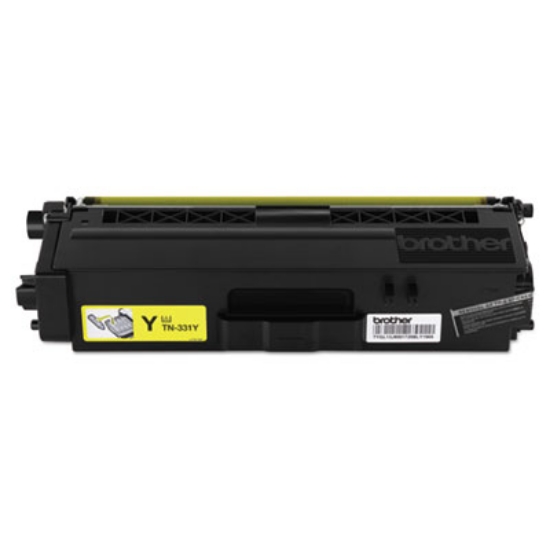 Picture of TN331Y Toner, 1,500 Page-Yield, Yellow