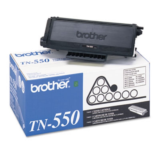 Picture of TN550 Toner, 3,500 Page-Yield, Black