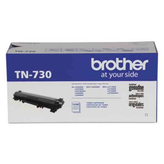 Picture of TN730 Toner, 1,200 Page-Yield, Black