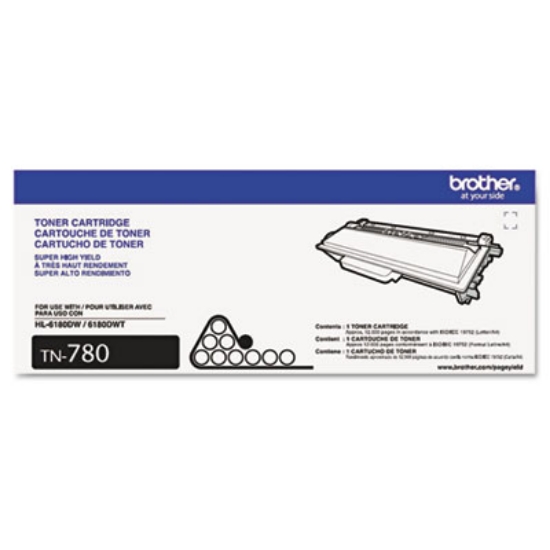 Picture of TN780 Super High-Yield Toner, 12,000 Page-Yield, Black